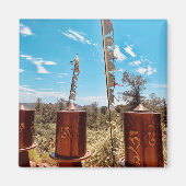 Amitabha Stupa en Peace Park Sedona Photo Magnet (Voorkant)