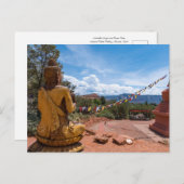 Amitabha Stupa en Vredespark Briefkaart (Voorkant / Achterkant)