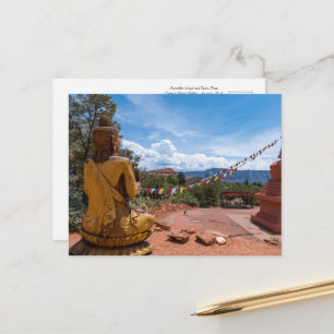 Amitabha Stupa en vredespark Briefkaart