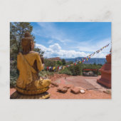 Amitabha Stupa en Vredespark Briefkaart (Voorkant)