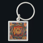 Amitayus Mandala Sleutelhanger<br><div class="desc">Het #Amitayus Mandala is een Tibetaans schilderij van een #boeddhistische #Thangka. Meer objecten met dit ontwerp: www.zazzle.com/aura2000/thangka</div>