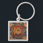 Amitayus Mandala Sleutelhanger<br><div class="desc">Het #Amitayus Mandala is een Tibetaans schilderij van een #boeddhistische #Thangka. Meer objecten met dit ontwerp: www.zazzle.com/aura2000/thangka</div>