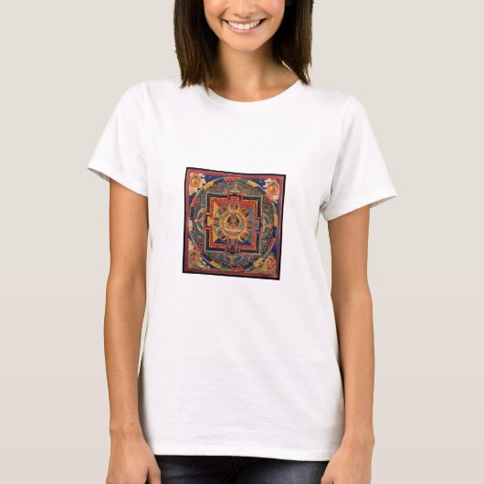 Amitayus Mandala T-shirt (Voorkant)