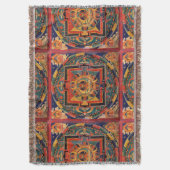 Amitayus Mandala Thangka Deken (Voorkant Verticaal)