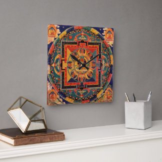 Amitayus Mandala Wandklok