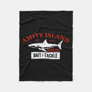 Amity Island IT en Tackle Retro Gevist 1 Fleece Deken