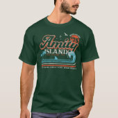 Amity Island Retro Worn Out Universal UCS LLC boy T-shirt (Voorkant)