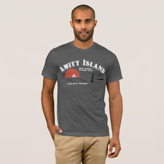 Amity Island T-shirt (Voorkant volledig)