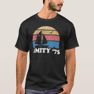 Amity - The Summer of Great White Shark - Jaws Cla T-shirt