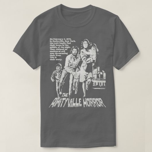 AMITYVILLE HORROR T-SHIRT (Design voorkant)