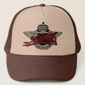 AMK koninklijk crest Trucker Pet (Voorkant)