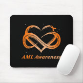 AML Warrior I'm Fine Acute Myeloid Leukemia Awaren Muismat (Met muis)