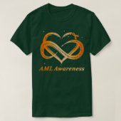 AML Warrior I'm Fine Acute Myeloid Leukemia Awaren T-shirt (Design voorkant)