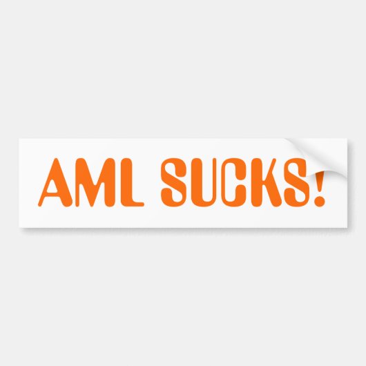 aml zuigt de bumpersticker op (Voorkant)