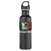 AMLO Andres Lopez Obrador Mexicaans President Waterfles (Voorkant)