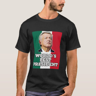 AMLO Andres Manuel Lopez Obrador Mexicaans Preside T-shirt