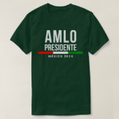 AMLO Elecciones Mexico 2024 AMLO Presidente Gift L T-shirt (Design voorkant)