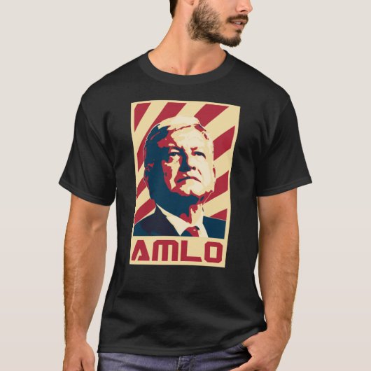 amlo presidente t-shirt (Voorkant)