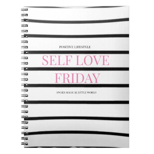 AMLW Self Love Vrijdag Journal Notitieboek (Voorkant)