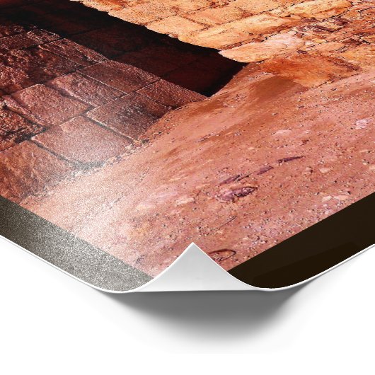 Amman Citadel Foto Afdruk (Hoek)