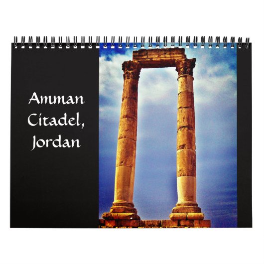 Amman Citadel, Jordanië Kalender (Hoes)