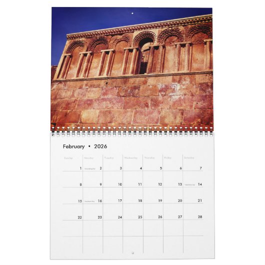 Amman Citadel, Jordanië Kalender (Feb 2026)