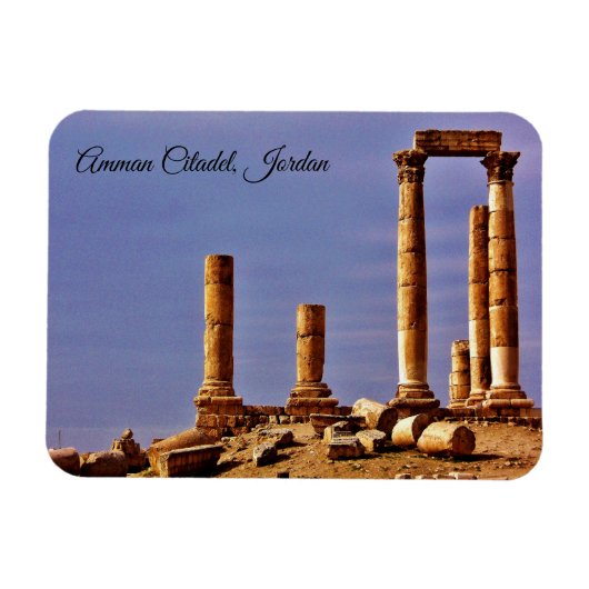 Amman Citadel, Jordanië Magneet (Horizontaal)