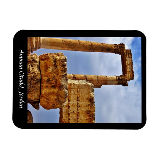 Amman Citadel, Jordanië Magneet (Horizontaal)