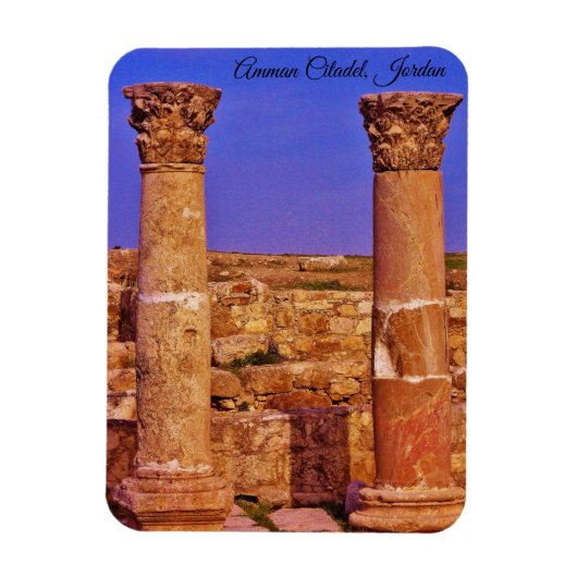 Amman Citadel, Jordanië Magneet (Verticaal)