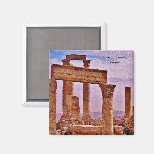 Amman Citadel Magneet (Voorkant / Achterkant)