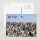 amman city jordan briefkaart (Voorkant / Achterkant)