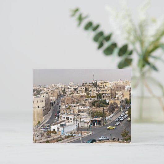 Amman Jordan briefkaart (Staand voorkant)