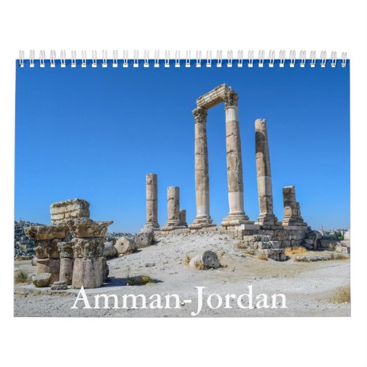 Amman-Jordan Calendar Kalender (Hoes)