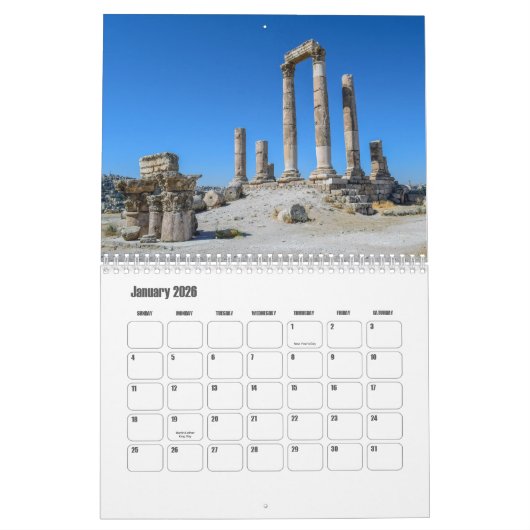 Amman-Jordan Calendar Kalender (Jan 2026)