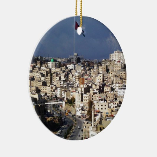 Amman Jordan Keramisch Ornament (Rechts)