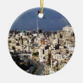 Amman Jordan Keramisch Ornament (Voorkant)
