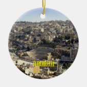 Amman Jordan Schilderachtig Ornament (Voorkant)