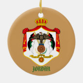 Amman Jordan Schilderachtig Ornament (Achterkant)