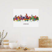 Amman Jordan Skyline Poster (Keuken)