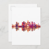 Amman Jordan Skyline Uitnodiging Briefkaart (Voorkant / Achterkant)