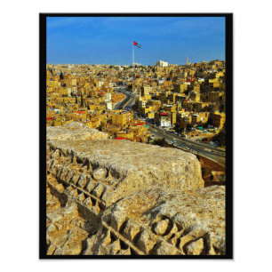 Amman, Jordanië Foto Afdruk