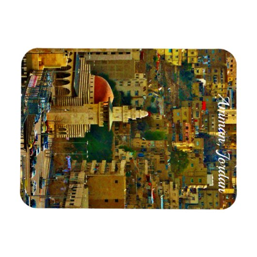 Amman, Jordanië Magneet (Horizontaal)