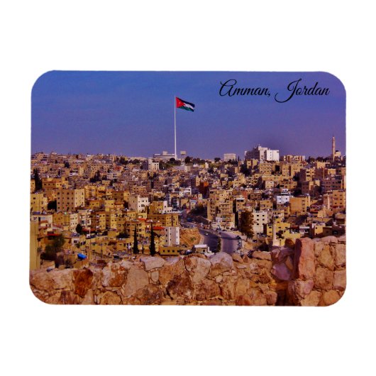 Amman, Jordanië Magneet (Horizontaal)