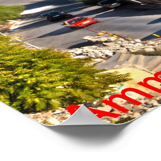 Amman, Jordanië Poster (Hoek)