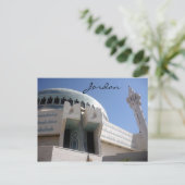amman moskee jordan briefkaart (Staand voorkant)
