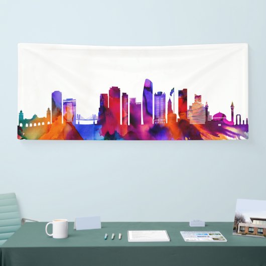 Amman Skyline Spandoek (Beurs)