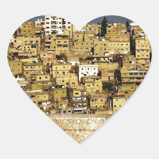Amman uit Citadel Hart Sticker (Voorkant)