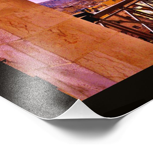 Amman Uitzicht Foto Afdruk (Hoek)