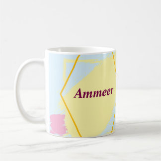 Ammeer naam mokken, print naam op cup koffiemok