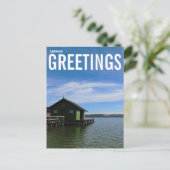 Ammersee Greetings Briefkaart (Staand voorkant)